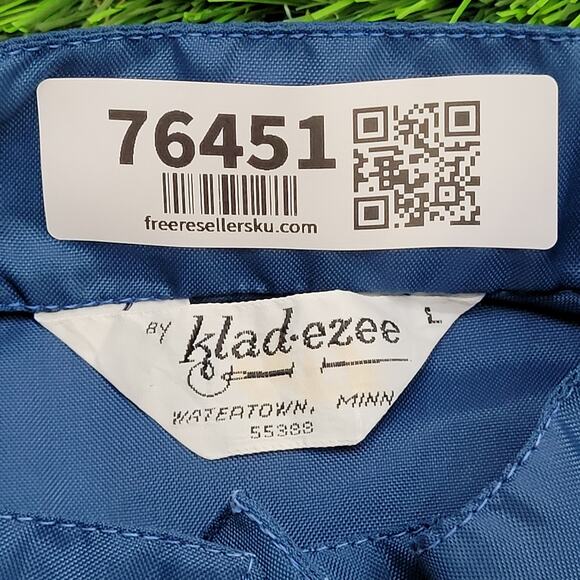 Vintage 70s MOD Jacket L/XL 26x27 Vertical-Striped Baggy - Picture 7 of 13